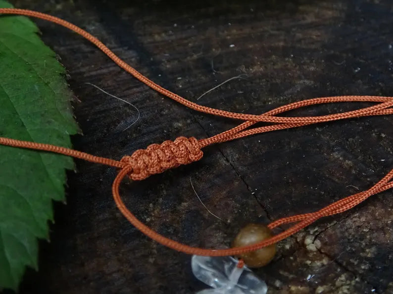 Crystal Eye - Tooth Necklace